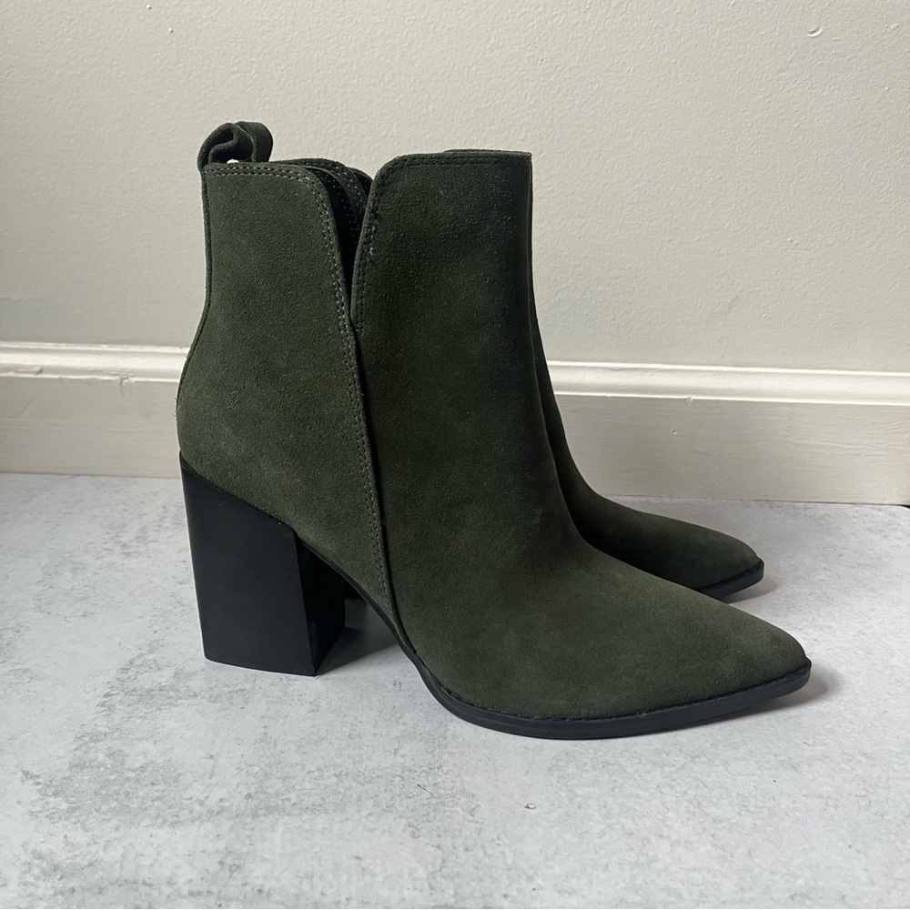 Nine West Suede Ankle Boots 8